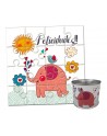Puzzle para cumpleaños elefante en lata