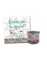 Puzzle bicicleta con la frase "Gracias por tu amistad" en lata